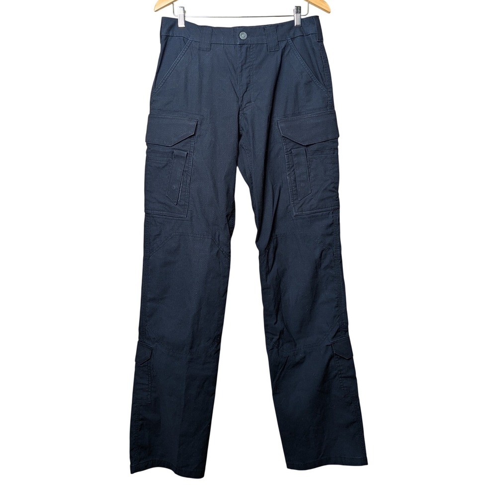 First Tactical V2 Pants Mens 32x36 Blue Cargo Workwear Ripstop Trousers 114013